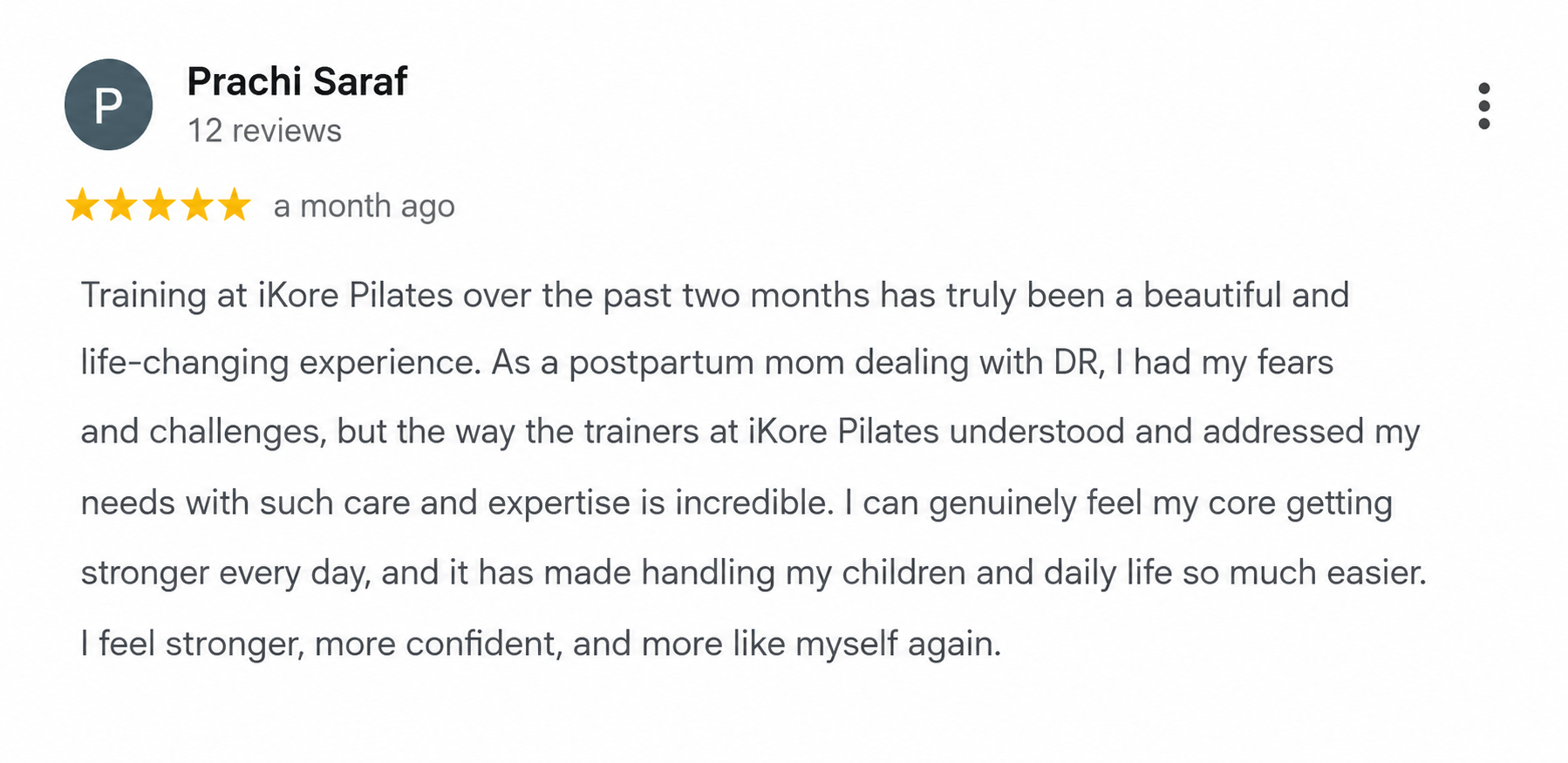 Google review 1