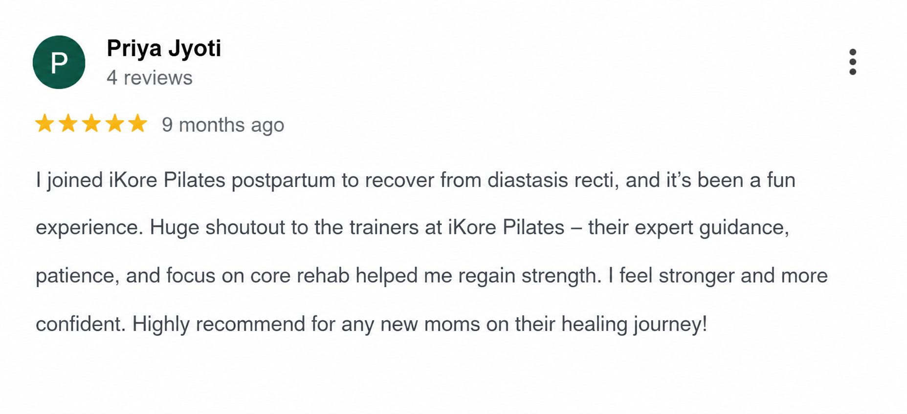 Google review 2