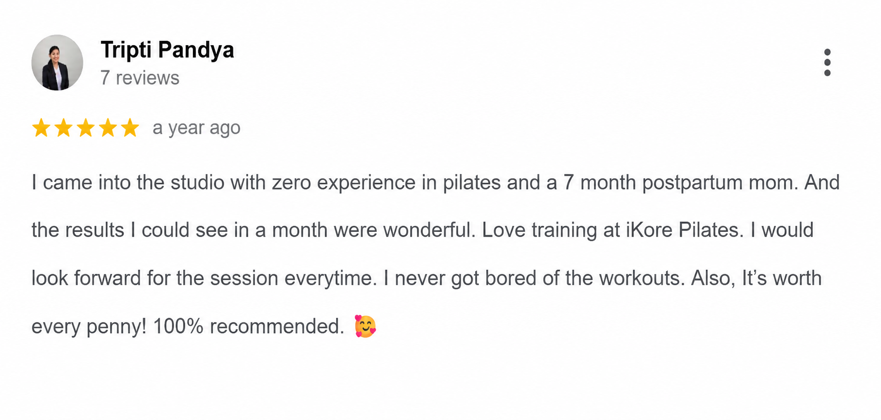Google review 4