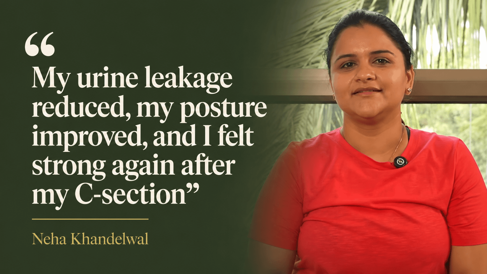 Neha testimonial