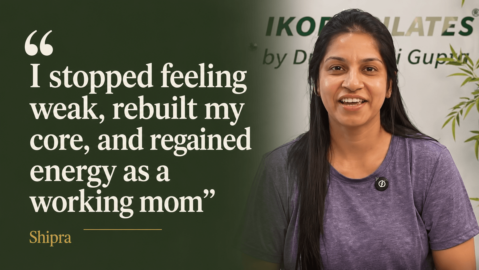 Shipra testimonial